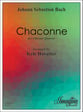 Chaconne Clarinet Quartet cover